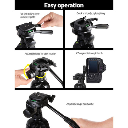 Weifeng 160CM Professional Camera Tripod | Auzzi Store
