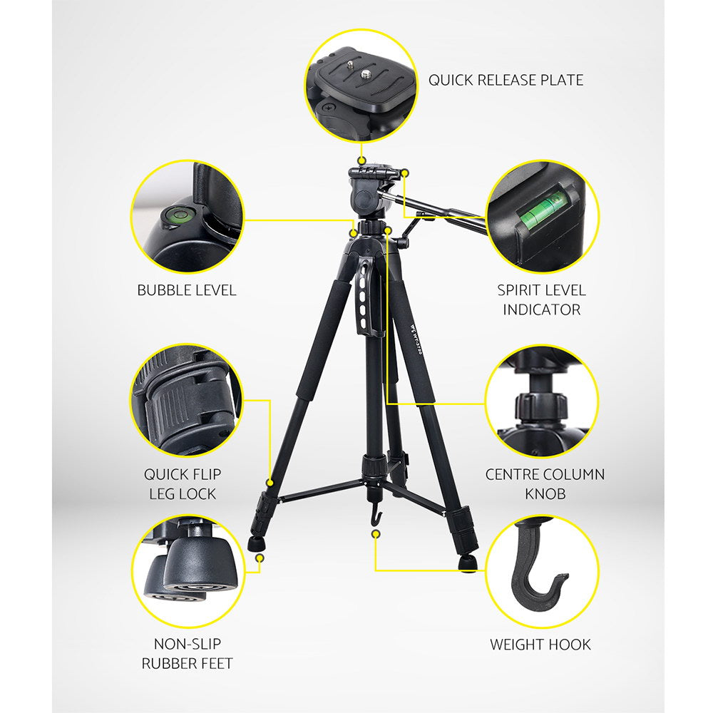 Weifeng 160CM Professional Camera Tripod | Auzzi Store