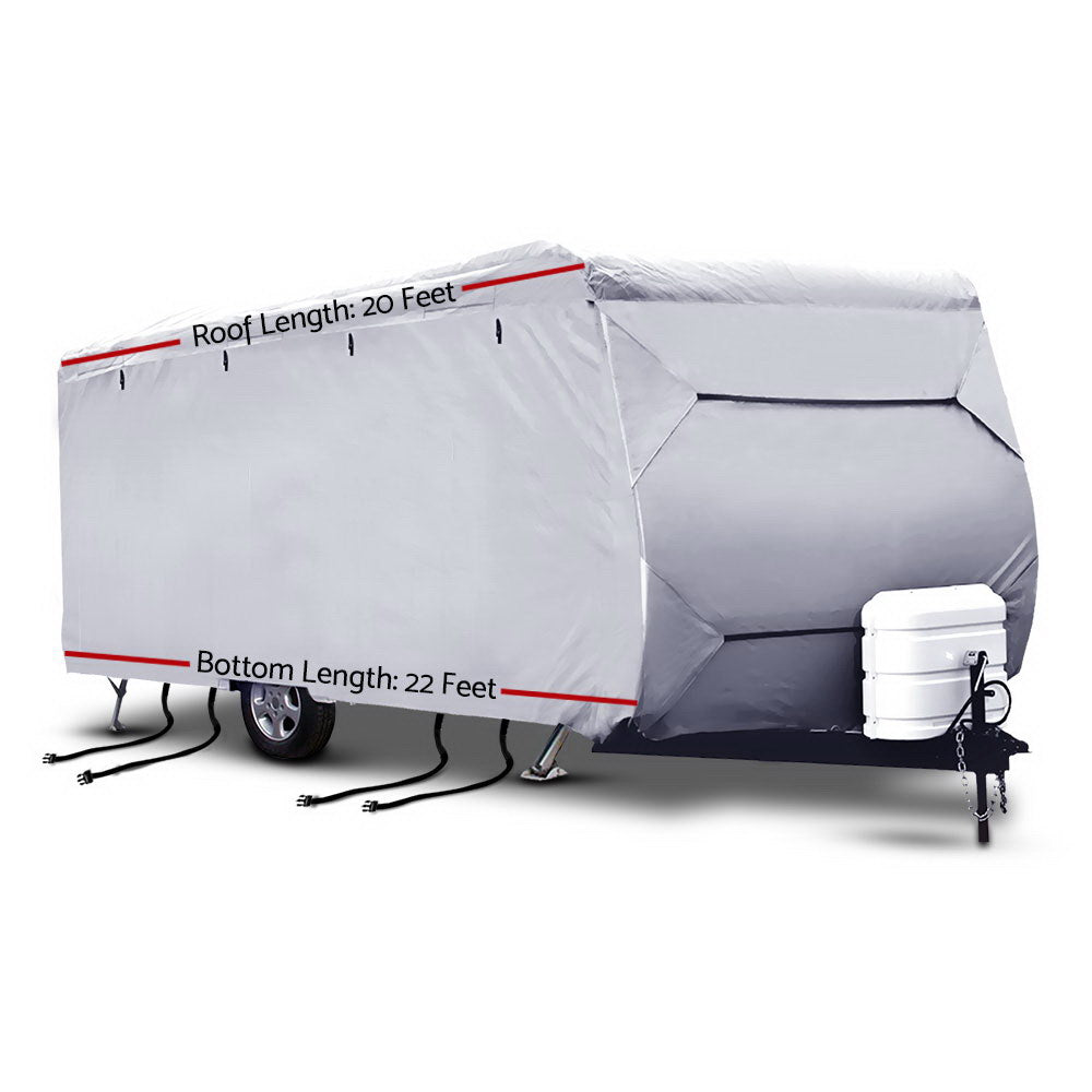 Weisshorn 20-22ft Caravan Cover Campervan 4 Layer UV Water Resistant | Auzzi Store