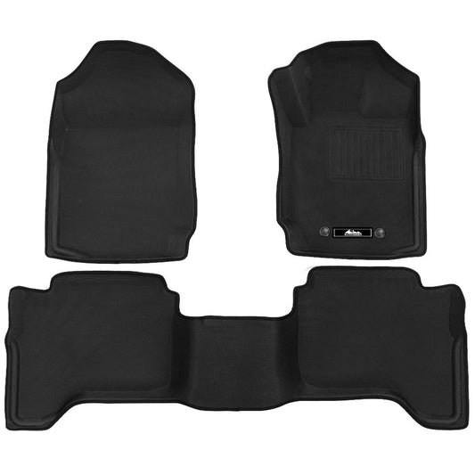 Weisshorn Ford Ranger Car Floor Mats PX PX2 PX3 Dual Cab 2011-2019 3D Rubber | Auzzi Store