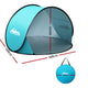 Weisshorn Pop Up Beach Tent Camping Portable Sun Shade Shelter Fishing | Auzzi Store