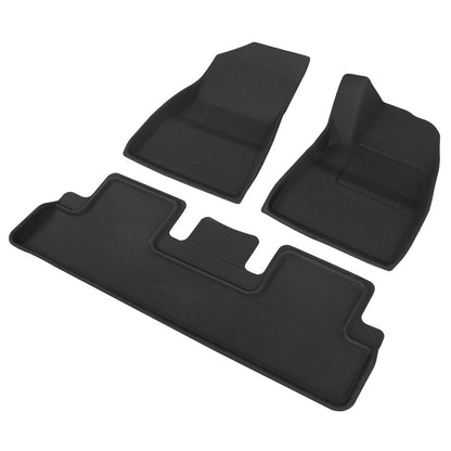 Weisshorn Tesla Model 3 Car Rubber Floor Mats Front & Rear 2021-2022 | Auzzi Store