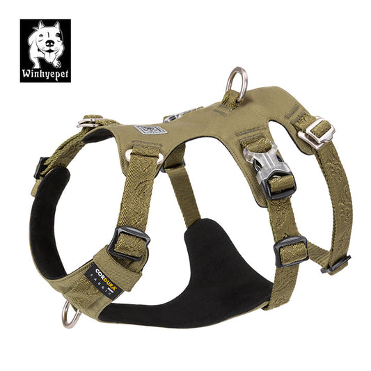 Whinhyepet Harness Army Green