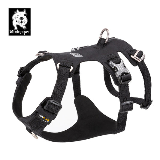 Whinhyepet Harness Black