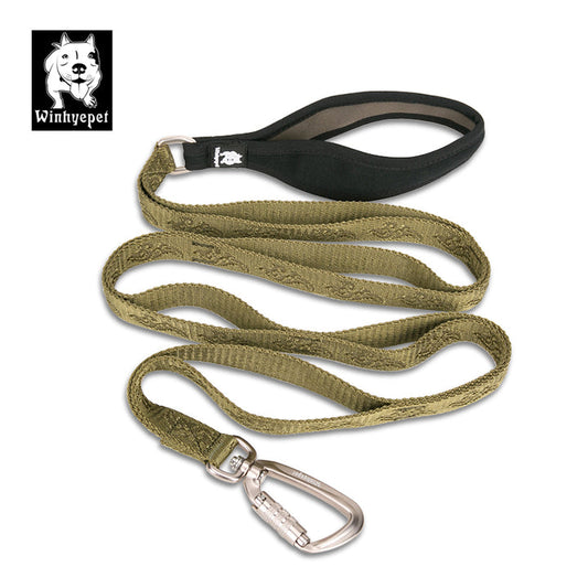 Whinyepet leash army green – view 2