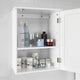 White Wall Cabinet with Door 40x52cm | Auzzi Store