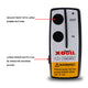 X-BULL 2x Wireless Winch Remote Control 12 Volt 150ft Handset Switch 4wd | Auzzi Store