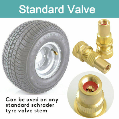 X-BULL Tyre Deflators Brass Air Deflator 0-60 PSI Tire Valve Core Tool Automatic | Auzzi Store