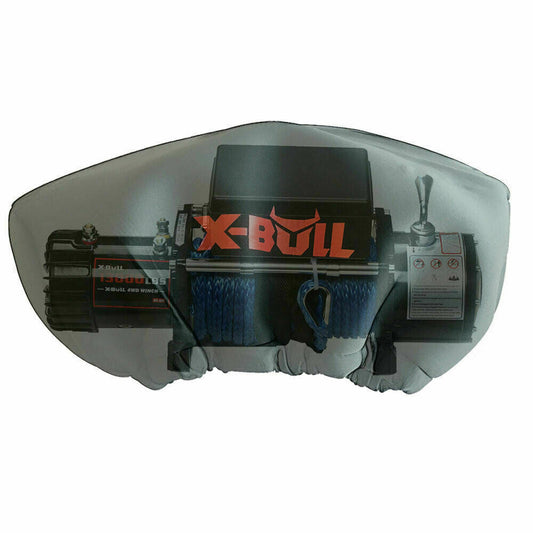 X-BULL Winch Cover Waterproof fits 8000-17000LBS Winch Dust Cover Soft 4X4 | Auzzi Store