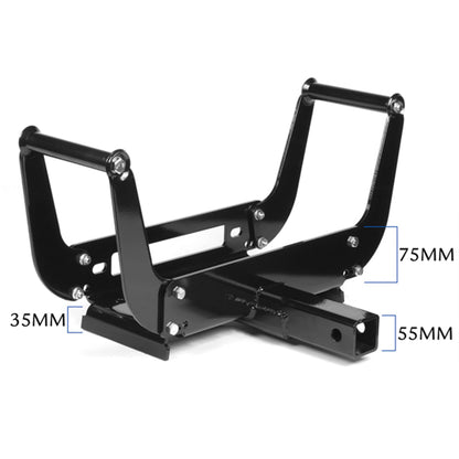 X-BULL Winch Cradle Mounting Plate Bracket Foldable Steel Bar Truck Trailer 4WD Universal For 9000 10000 12000 13000 14500LBS winch | Auzzi Store