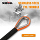X-BULL Winch Rope Dyneema Synthetic Rope 5.5mm x 13m Tow Recovery Offroad 4wd | Auzzi Store